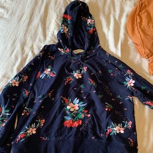 Floral hoodie
